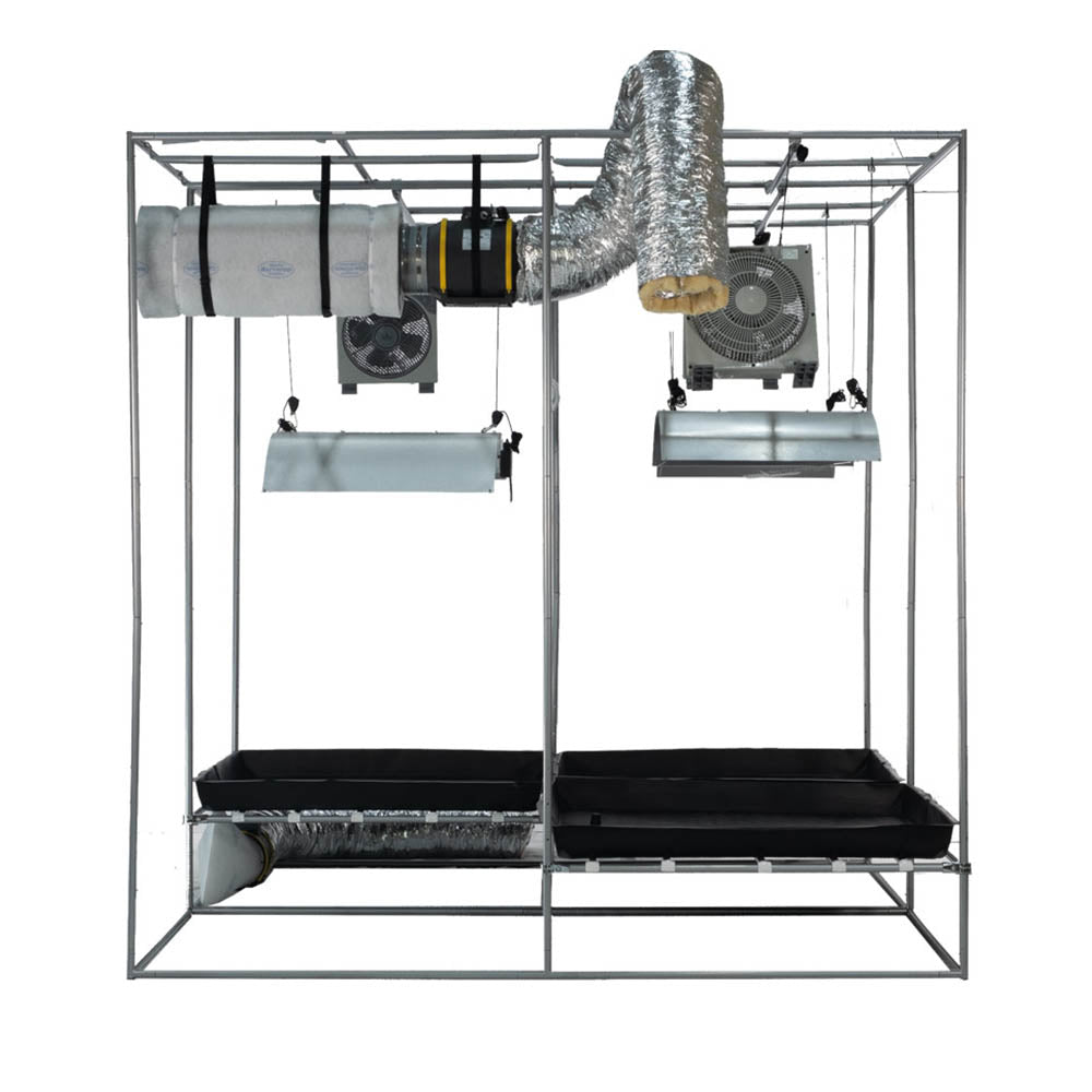 grow zelt komplettset Growzelt Komplettset - Professional Black HPS